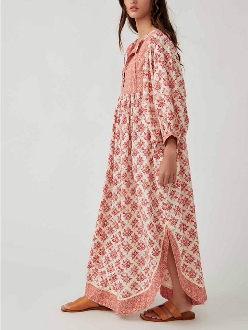 Free People Hazy Maisy floral print maxi dress size XS (runs large) - Picture 3 of 10